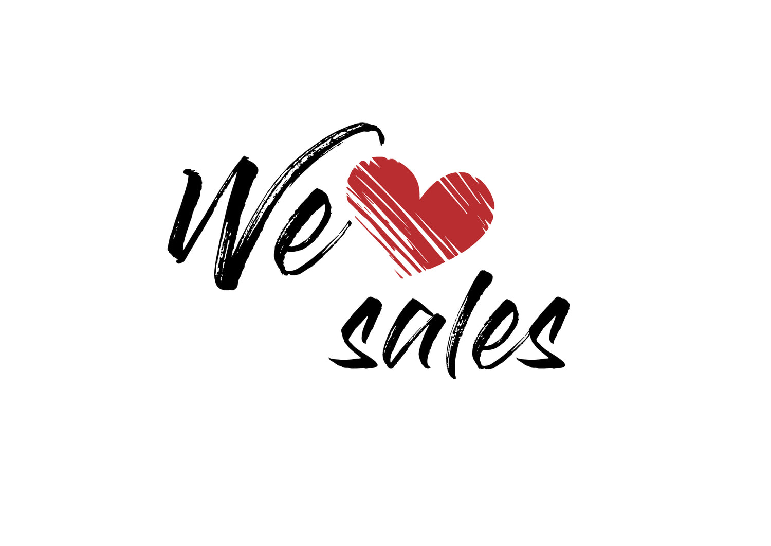 WE LOVE SALES
