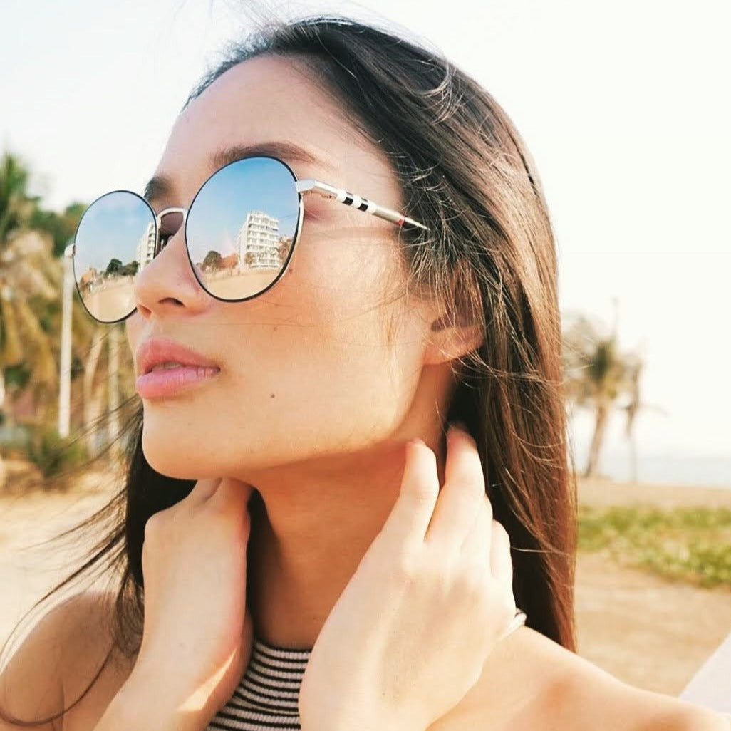 Ragazza White sunglasses - KEIKEI COLLECTIONS