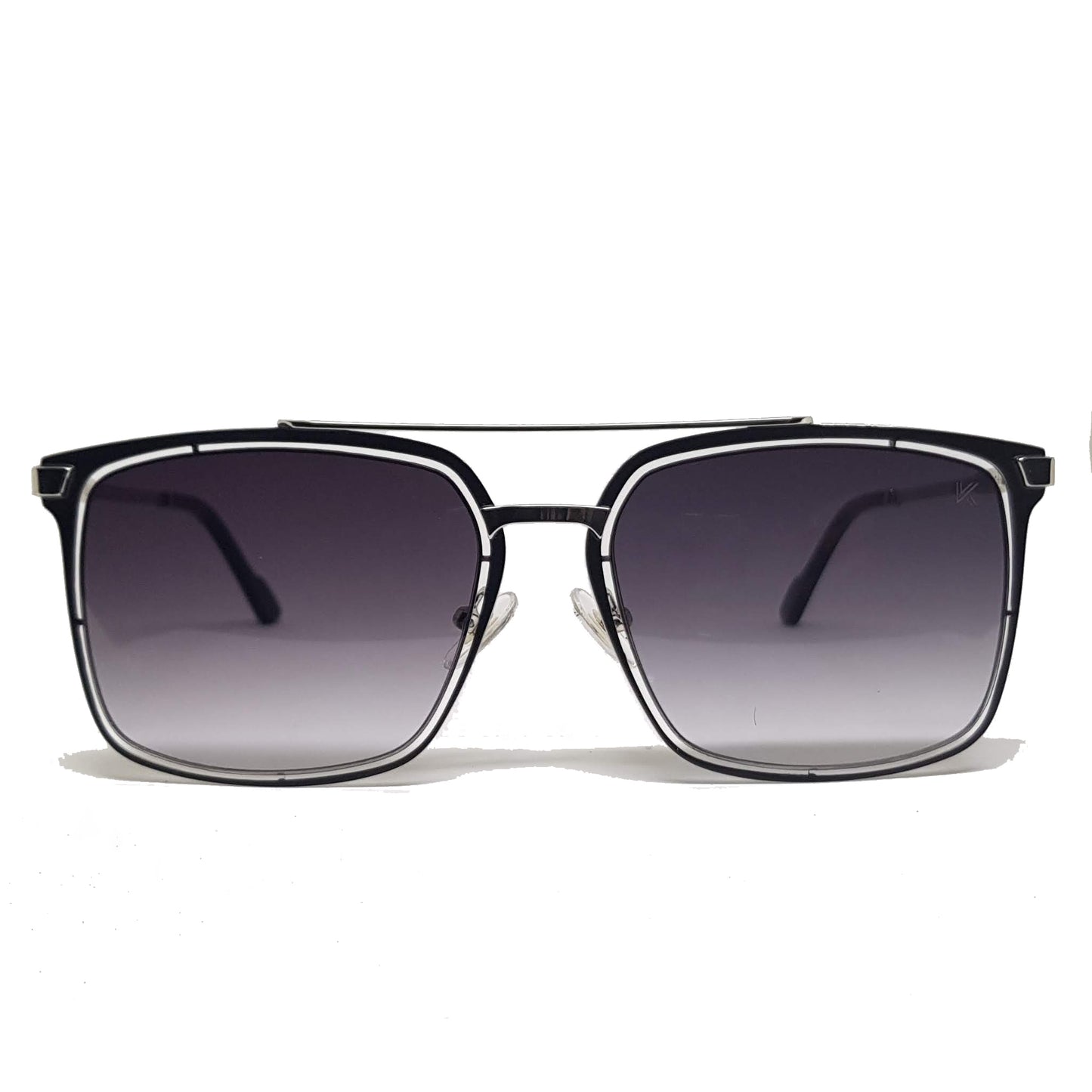 McQueen Silver Black sunglasses - KEIKEI COLLECTIONS