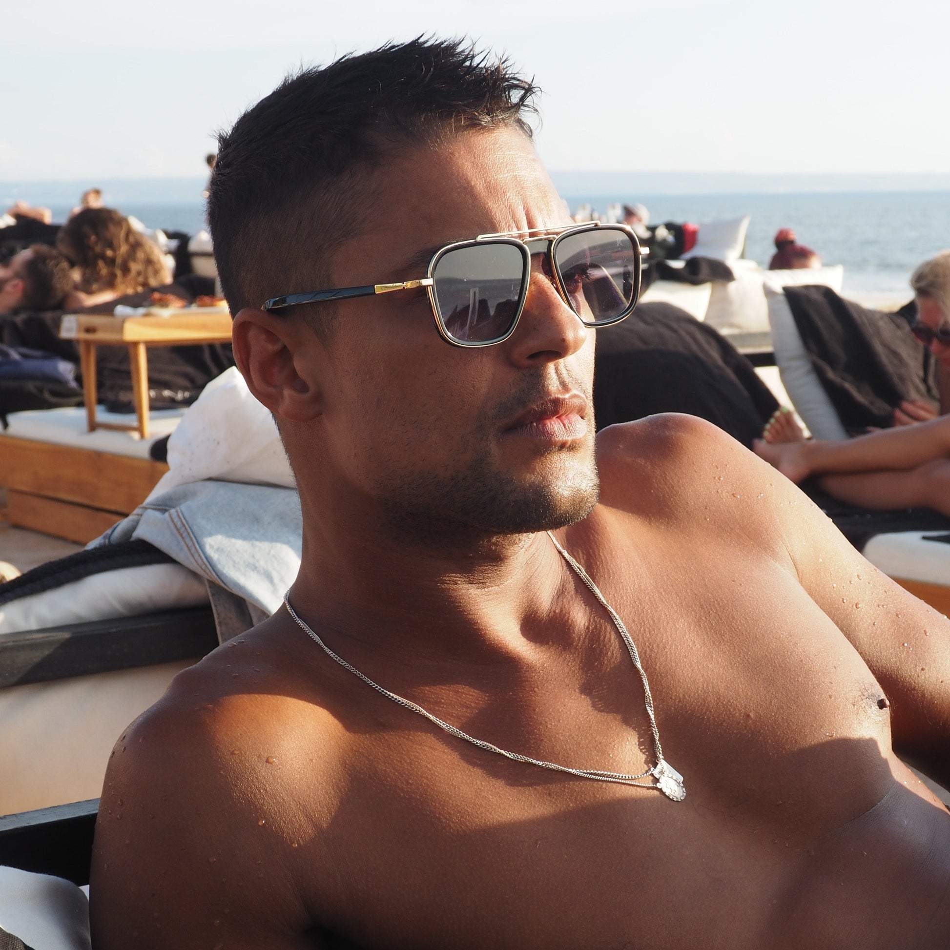 Apolo black gold blk - KEIKEI COLLECTIONS