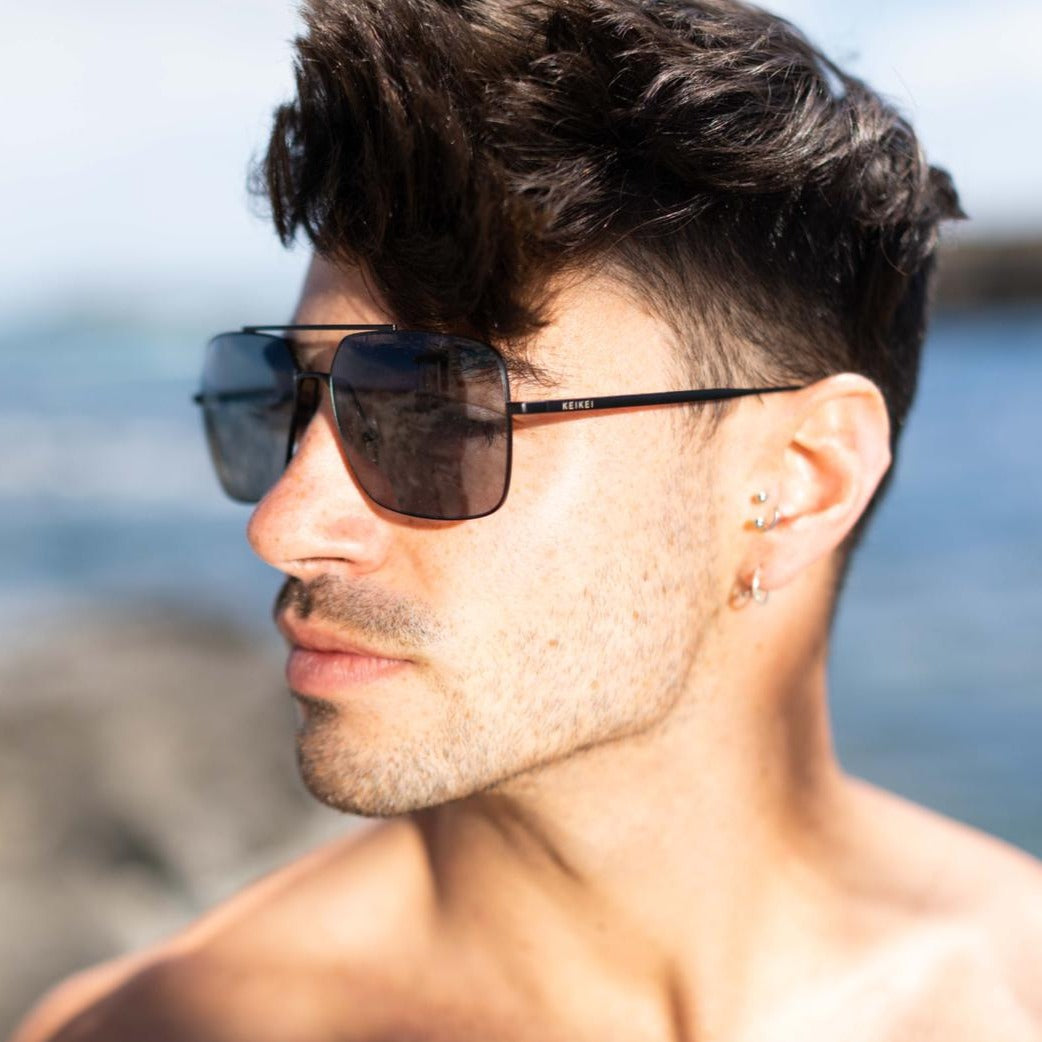Salinas Black sunglasses - KEIKEI COLLECTIONS